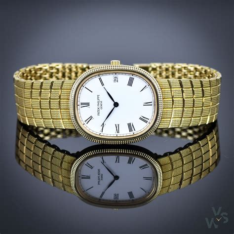 patek philippe ellipse 18k gold